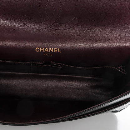 Chanel Lambskin Quilted Medium Bijoux Chain Double Flap Black 5 of 12