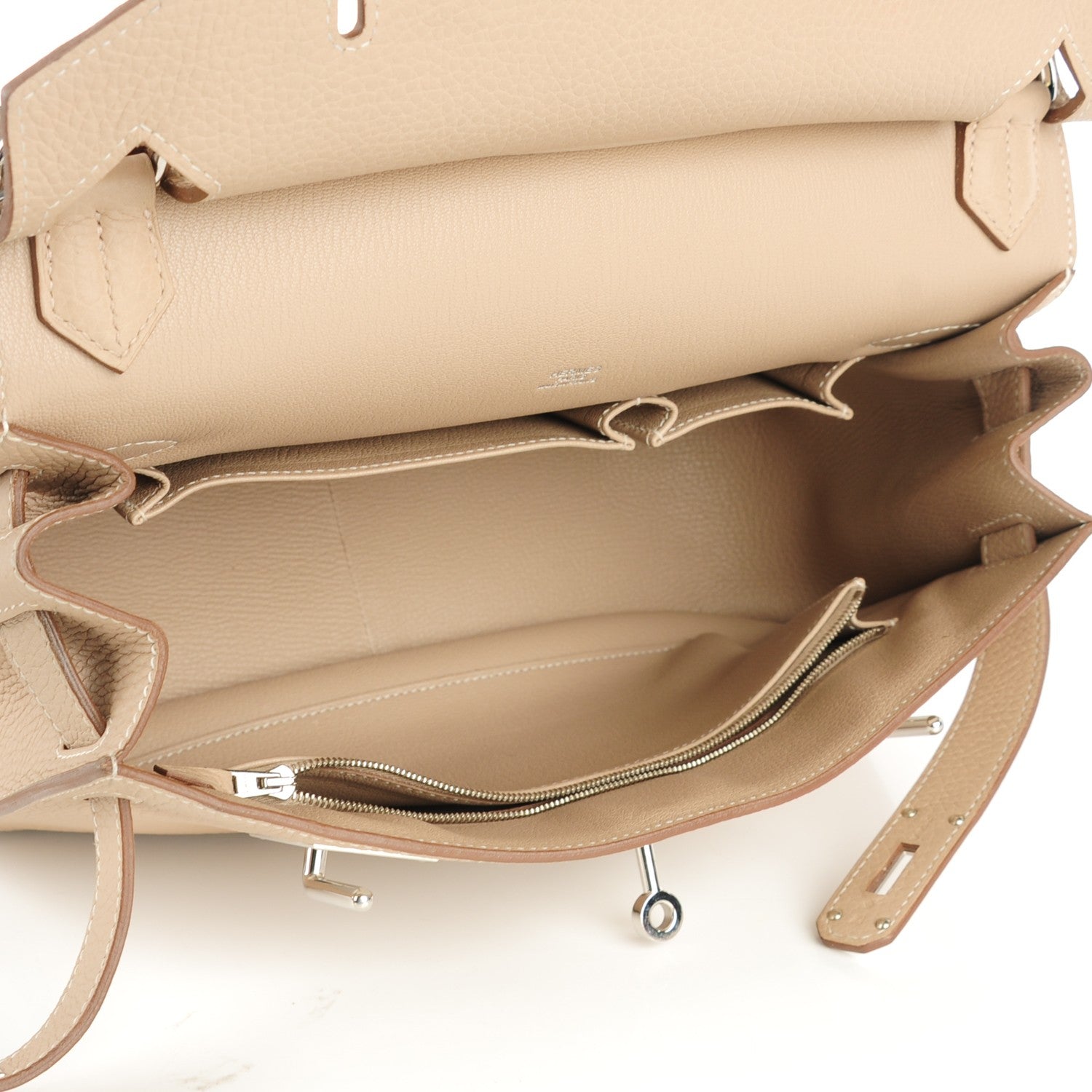 Hermes Taurillon Clemence Jypsiere 31 Gris Tourterelle 7 of 11