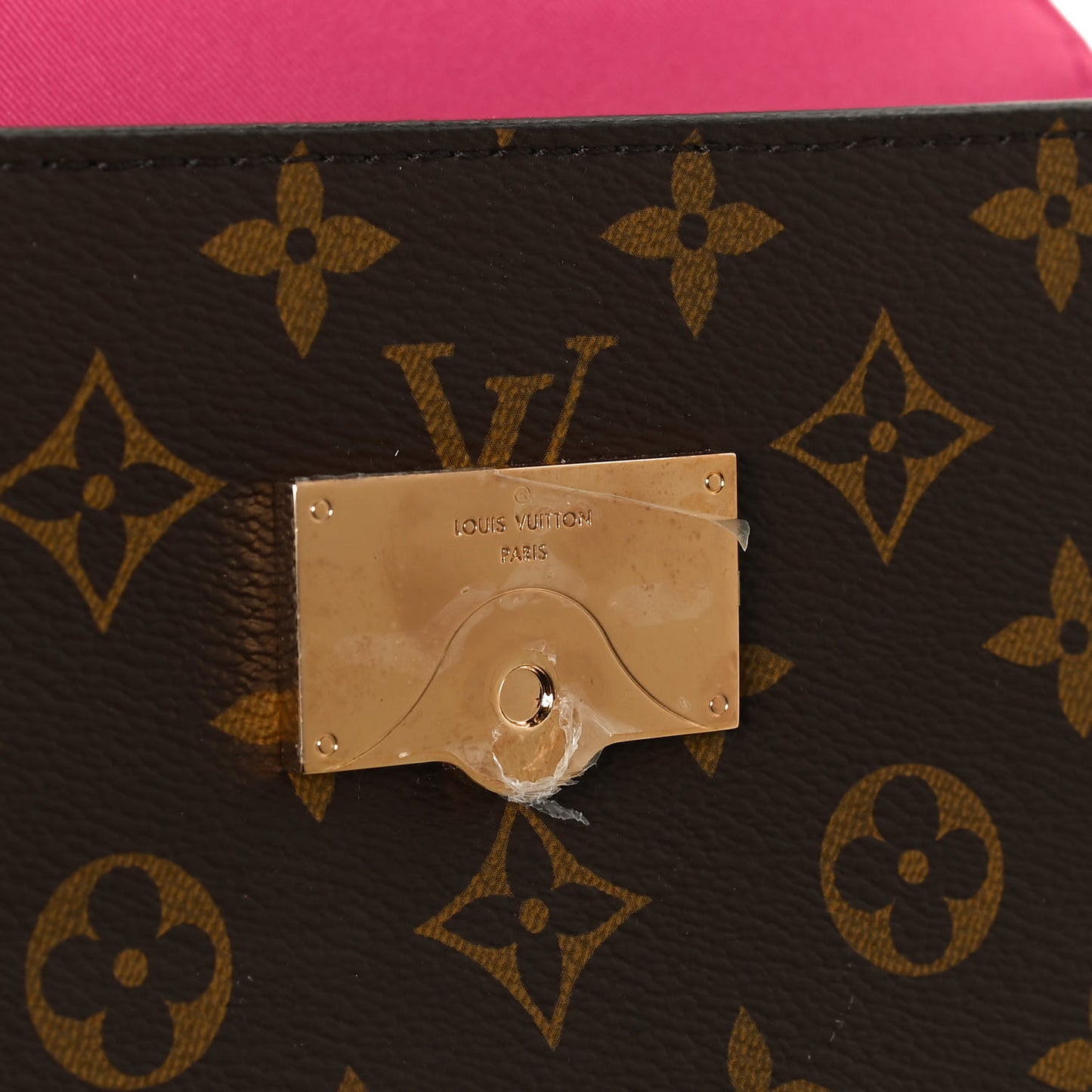 Monogram Cluny BB Hot Pink Safran Imperial