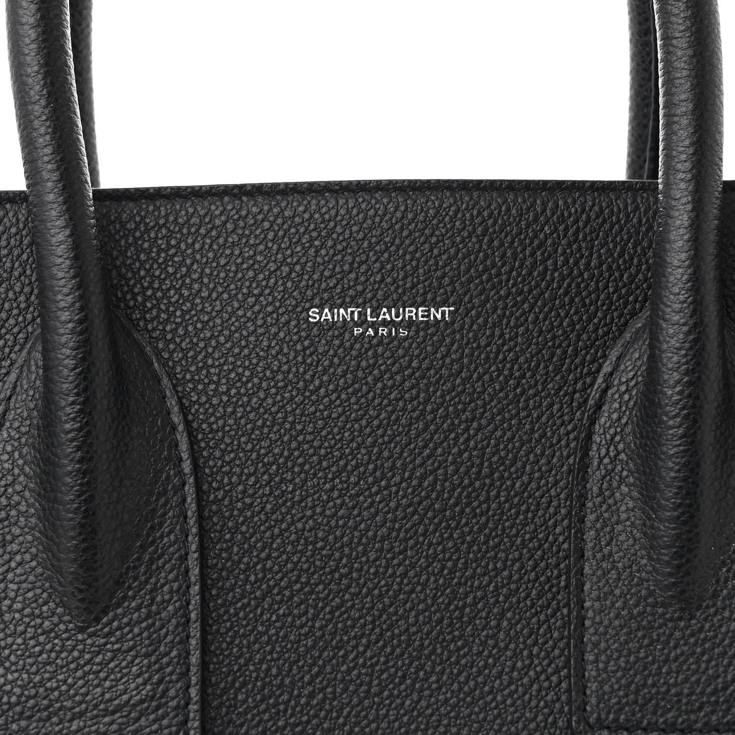 Grained Calfskin Small Sac De Jour Black