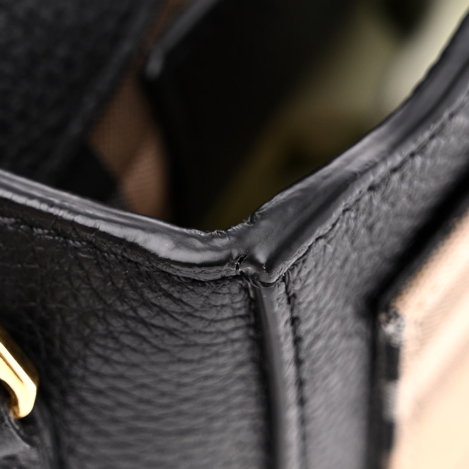 Burberry Grainy Calfskin Vintage Check Note Crossbody Bag Black 12 of 15