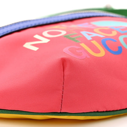Gucci X THE NORTH FACE Econyl Nylon Belt Bag Pink Multicolor 10 of 11