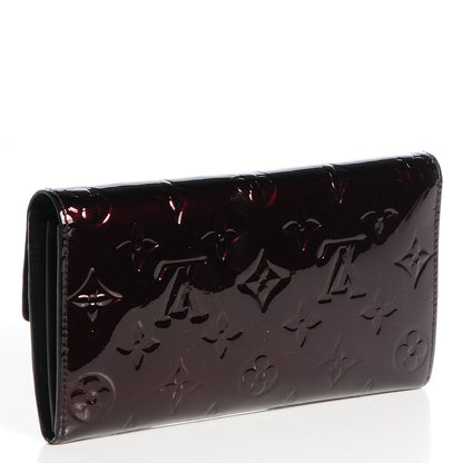 Louis Vuitton Vernis Sarah Wallet Amarante 3 of 7