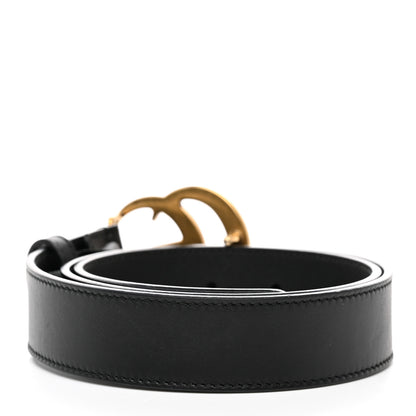 Gucci Calfskin Double G 30mm Belt 75 30 Black 2 of 6