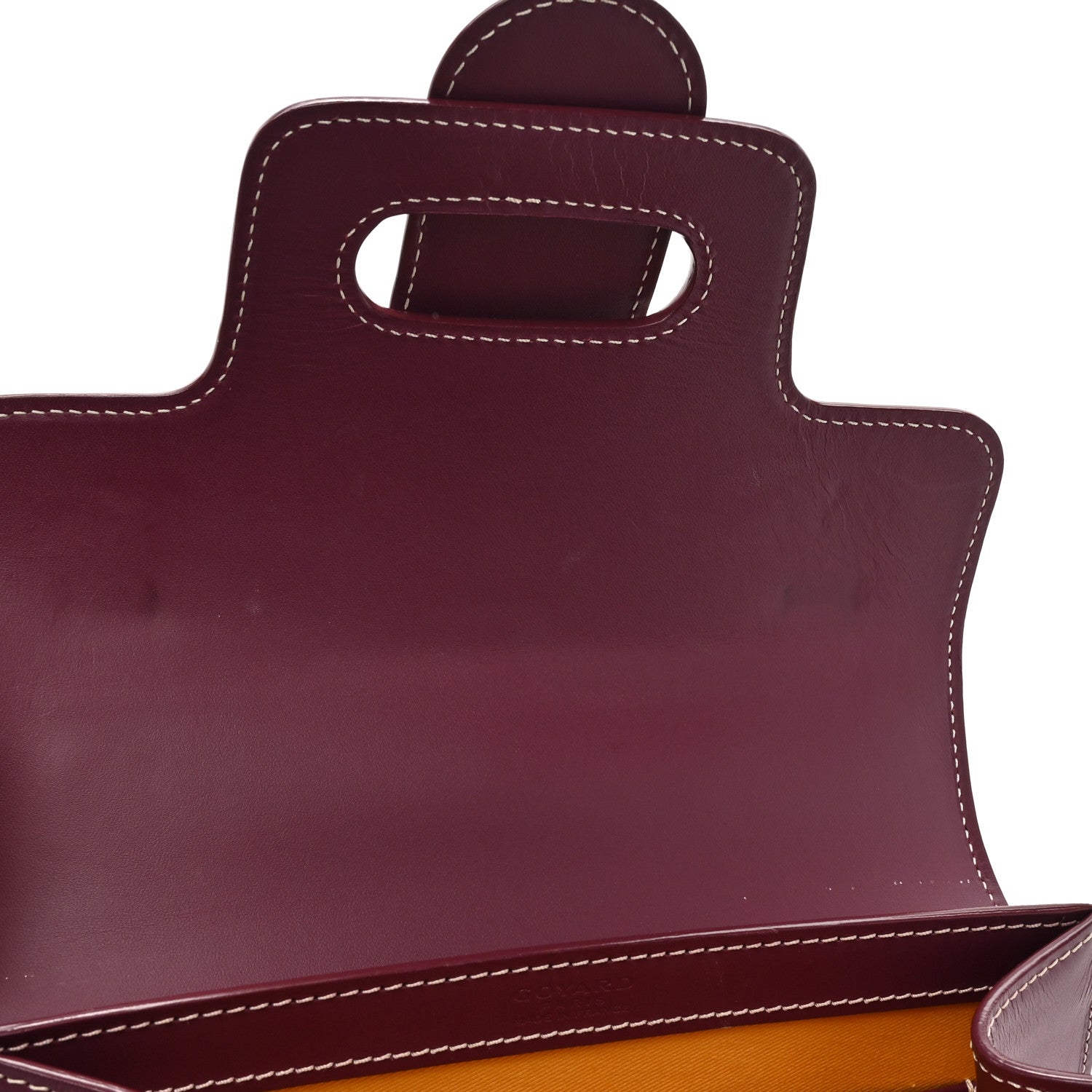 Goyard Goyardine Saigon PM Burgundy 10 of 18