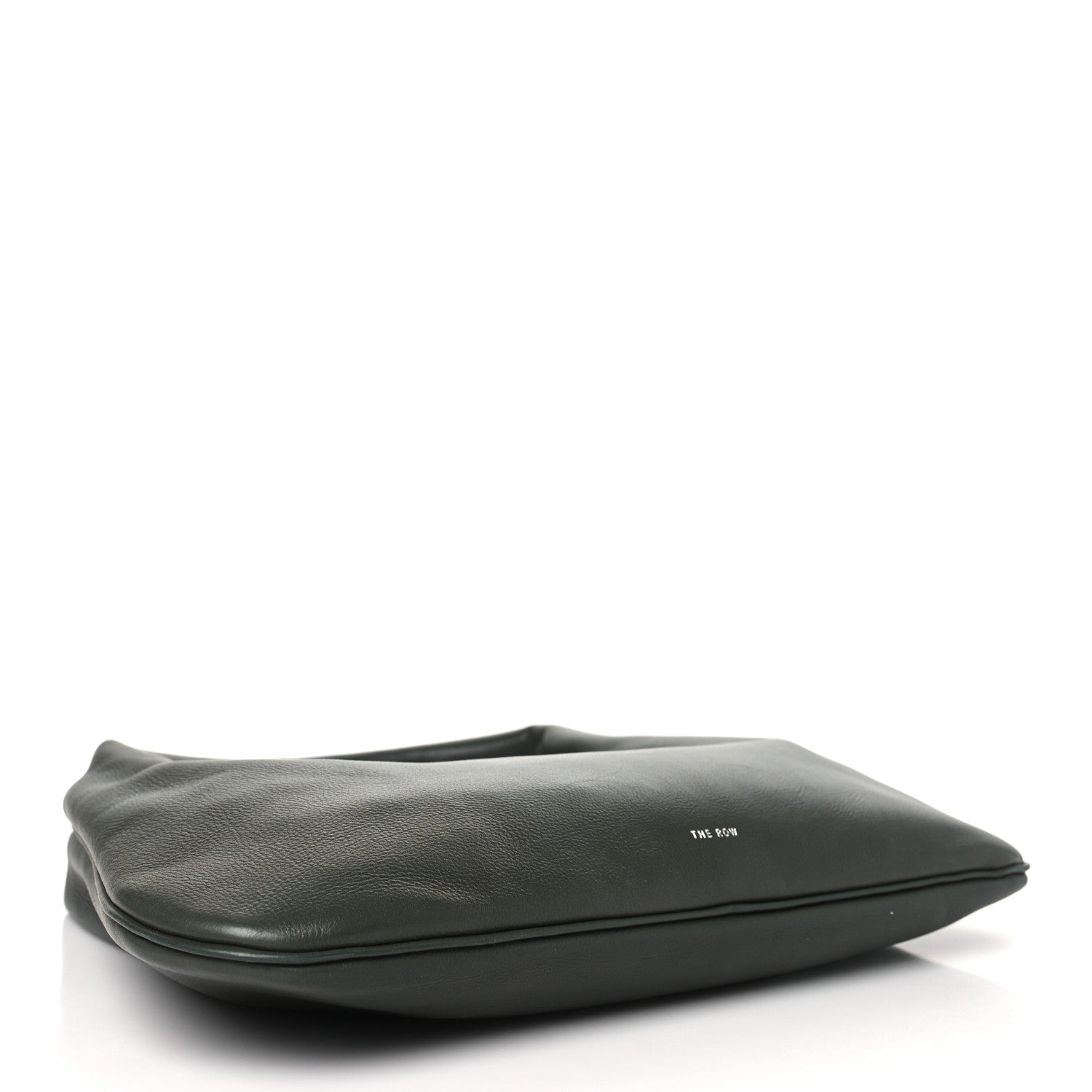 The Row Grained Calfskin Small Everyday Shoulder Bag Olive 4 of 9