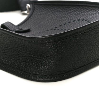 Hermes Taurillon Clemence Evelyne TPM Black 8 of 11
