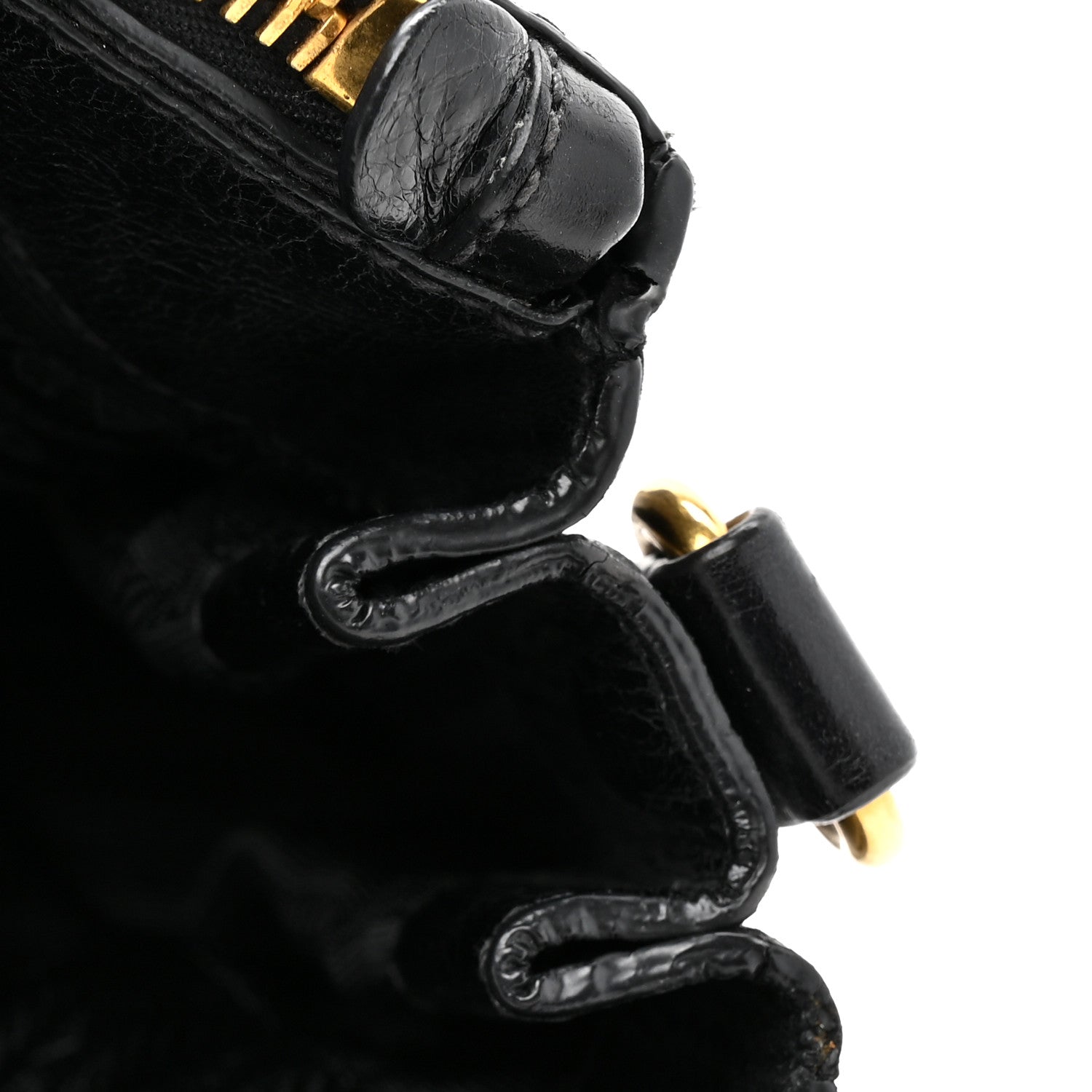 Prada Vitello Shine Shopping Satchel Black 11 of 18