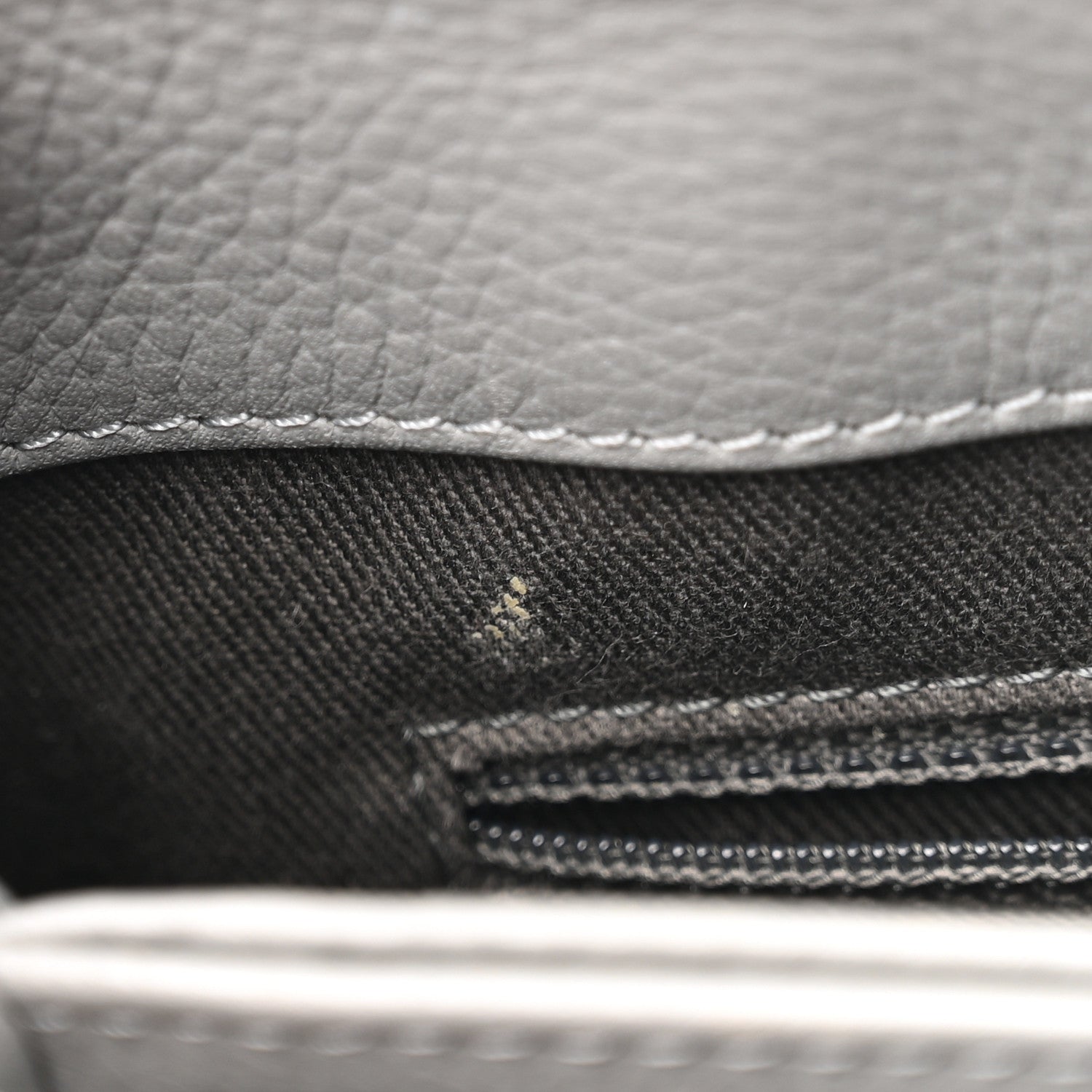 Chanel Grained Calfskin Mini Neo Executive Shopper Tote Grey 12 of 13