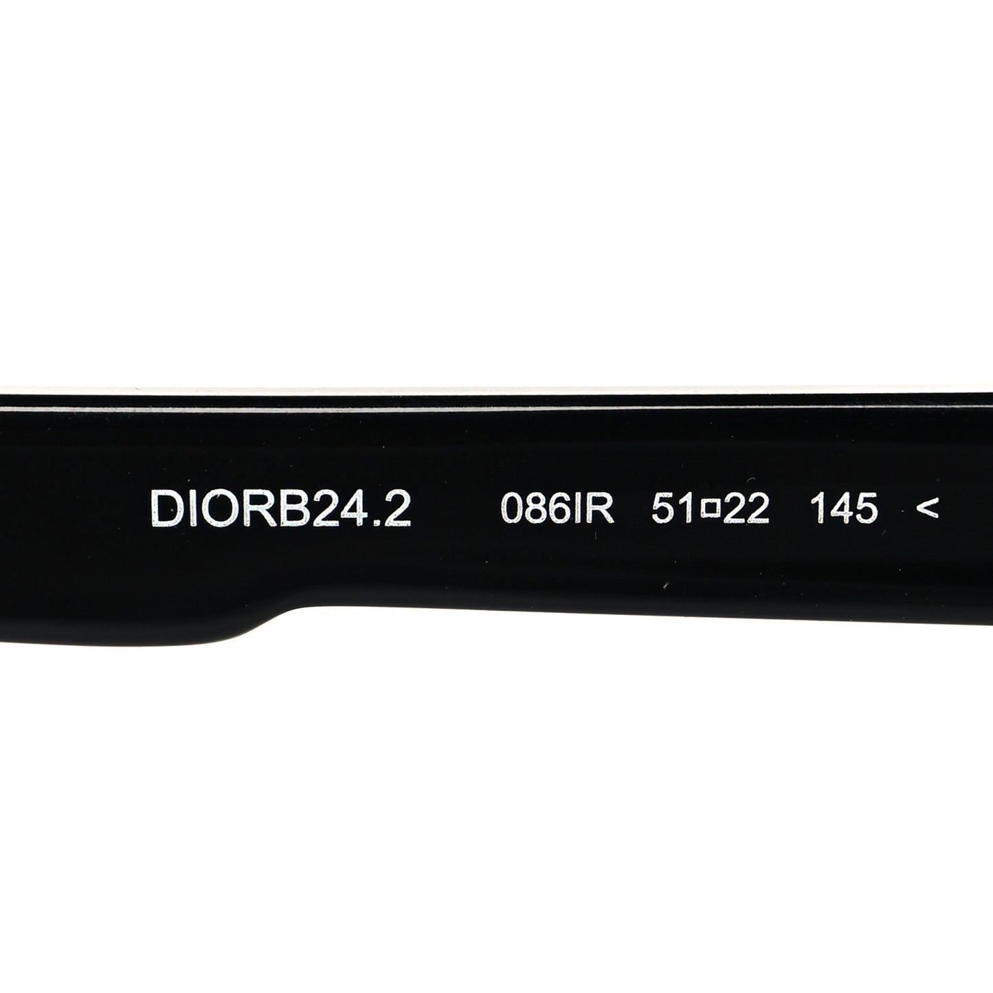Acetate DiorB24.2 Sunglasses Dark Havana Grey