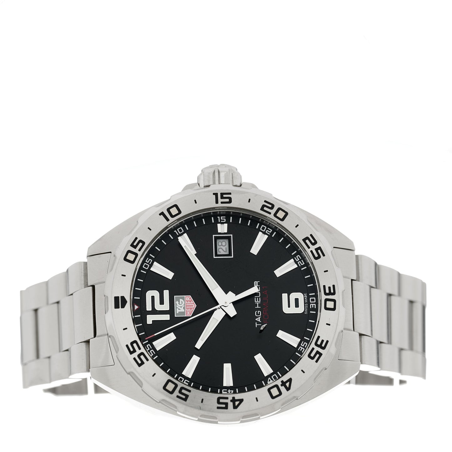 Stainless Steel 41mm Formula 1 Quartz Watch Black WAZ1112