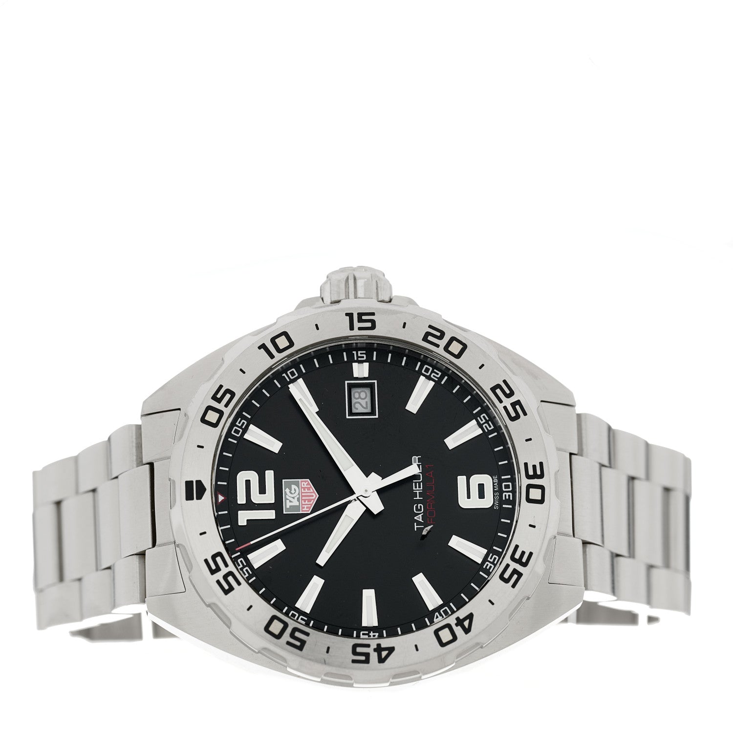 Tag Heuer Stainless Steel 41mm Formula 1 Quartz Watch Black WAZ1112 2 of 4