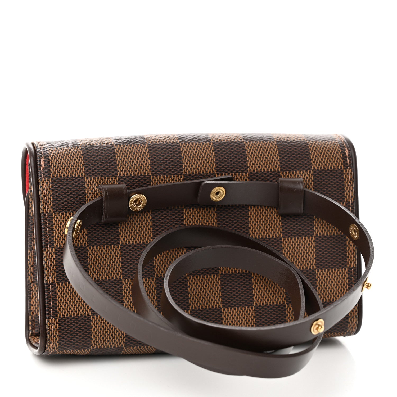 Louis Vuitton Damier Ebene Pochette Florentine XS 3 of 13