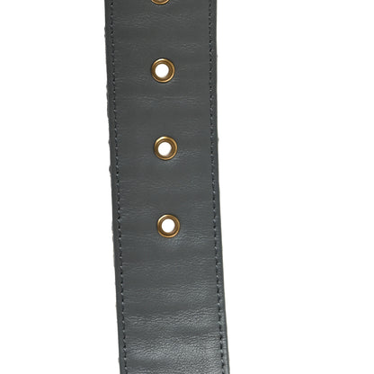 Christian Dior Oblique 30 Montaigne 35mm Belt 70 28 Gris 4 of 5