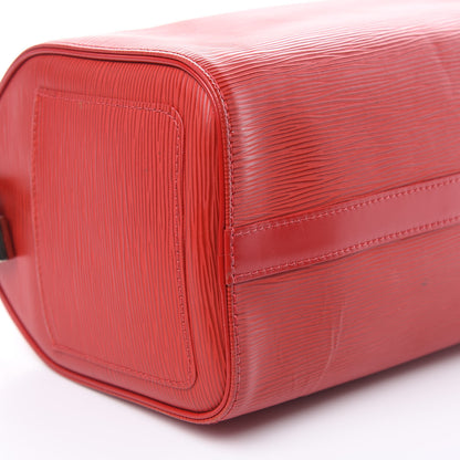 Louis Vuitton Epi Speedy 25 Rouge 7 of 18