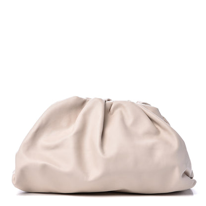 Bottega Veneta Smooth Butter Calf The Pouch Oversized Clutch Mist 1 of 9