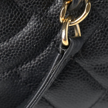 Chanel Caviar Quilted Grand Shopping Tote GST Black 13 of 16