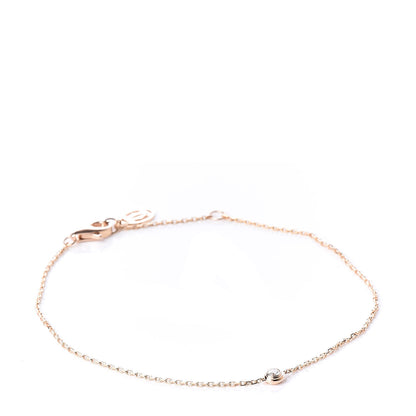 Cartier 18K Pink Gold Diamond XS D'Amour Bracelet 1 of 6