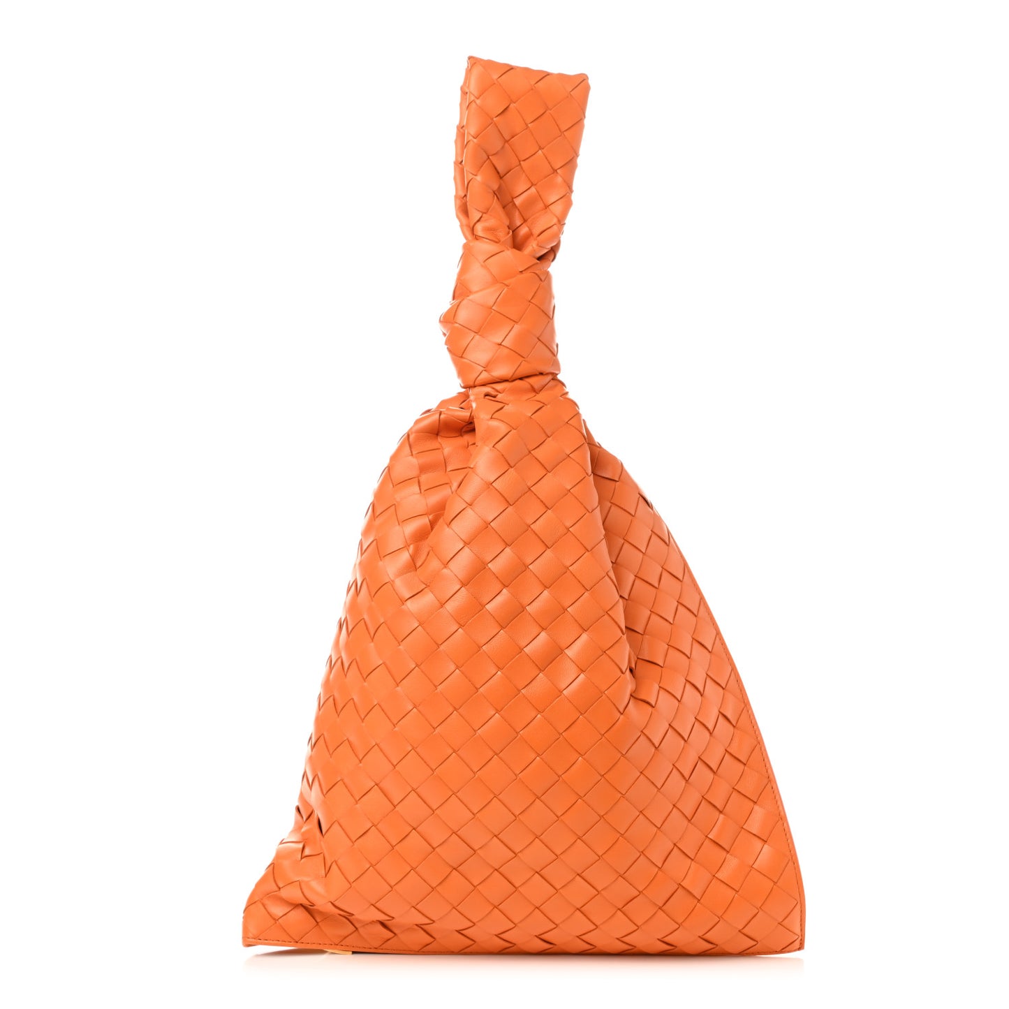Nappa Intrecciato BV Twist Orange