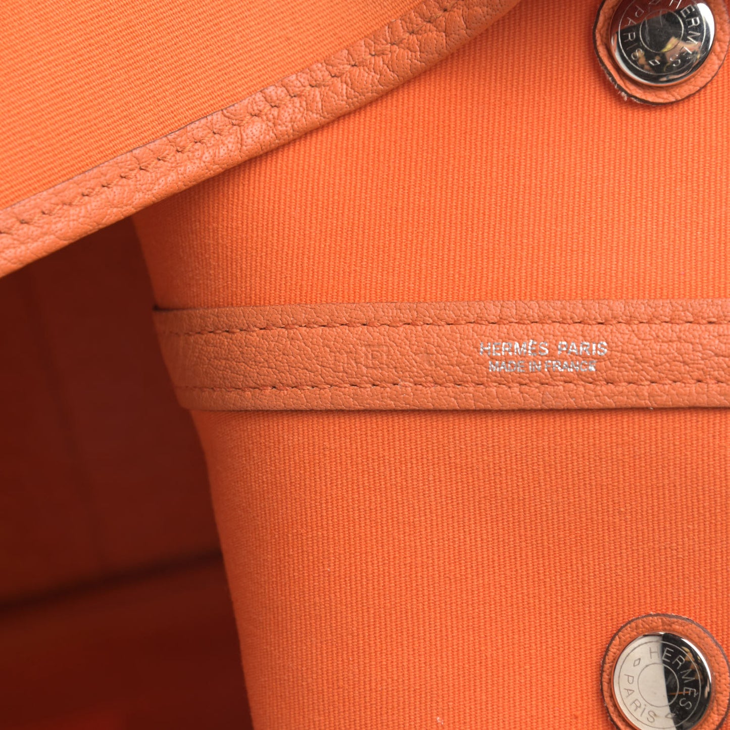 Toile Negonda Garden Party Tote 36 MM Orange