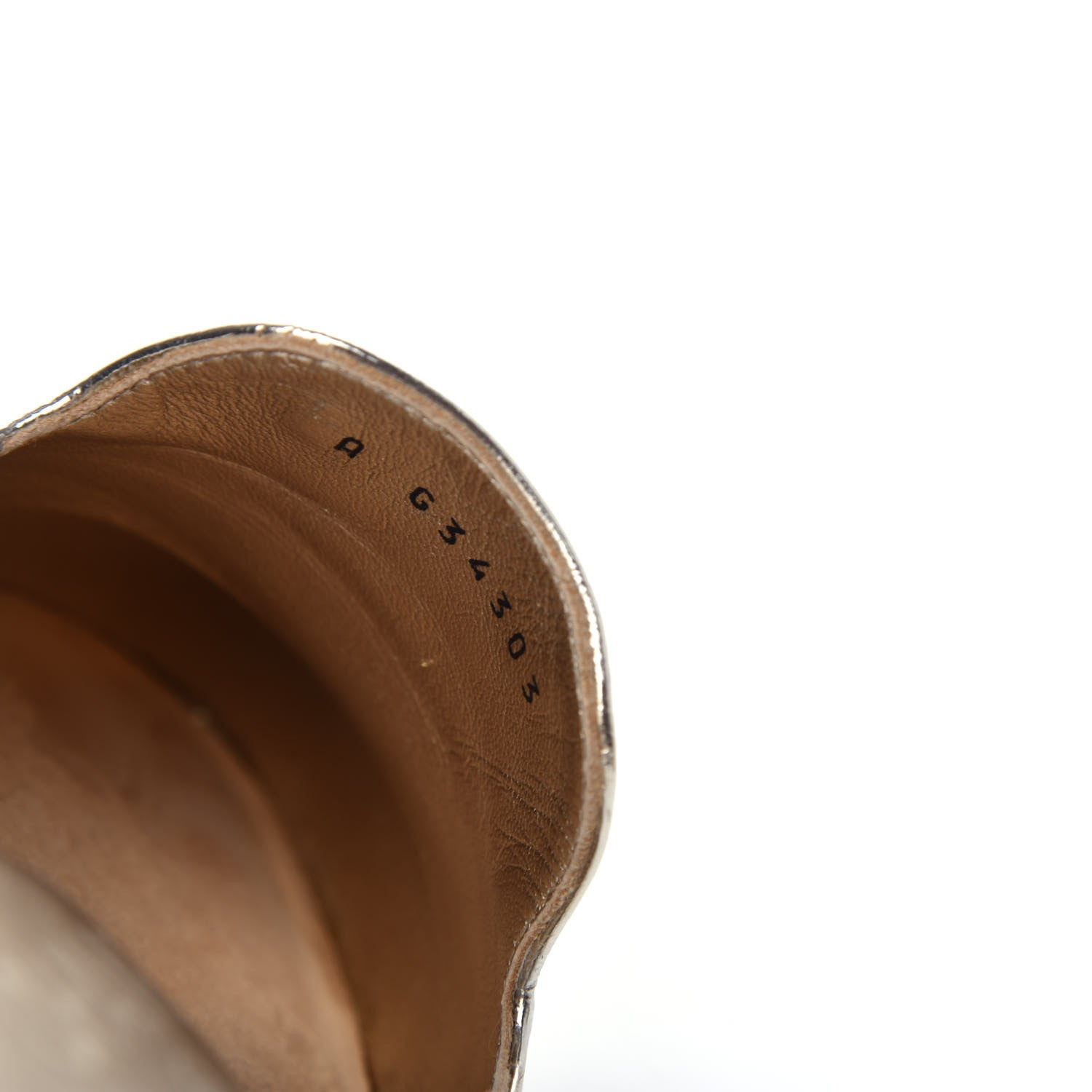 Chanel Metallic Sheepskin Mules 36 Gold 10 of 11