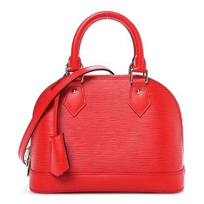 Louis Vuitton Epi Alma BB Coquelicot 1 of 10