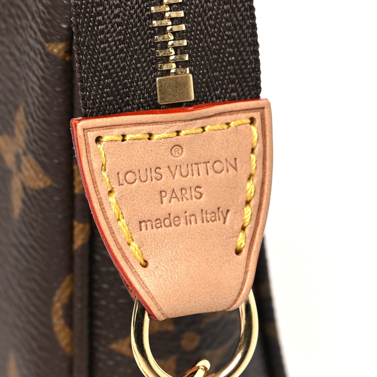Louis Vuitton Monogram Chain Pochette Accessories 6 of 9