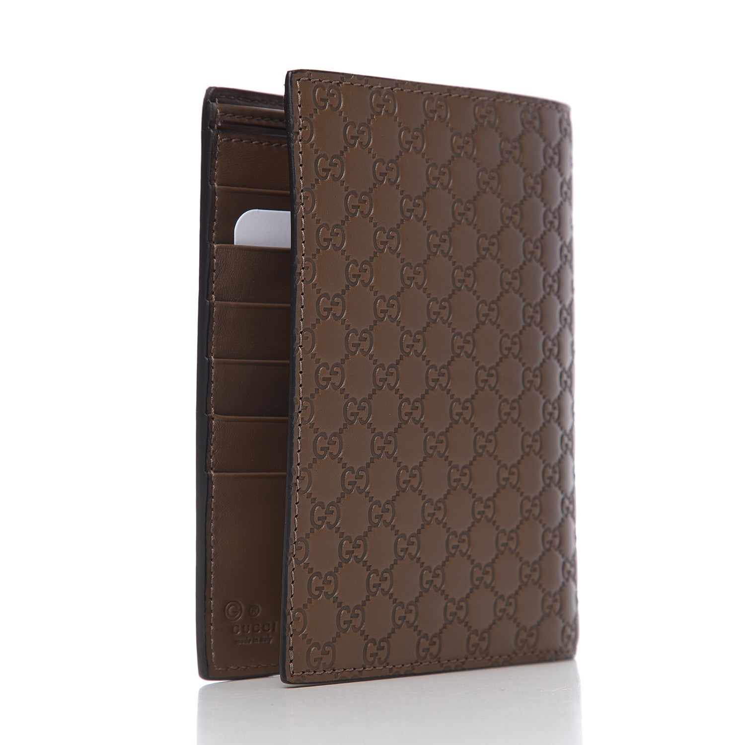Gucci Microguccissima Passport Case Acero 2 of 5