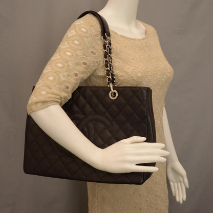 Chanel Caviar Grand Shopping Tote GST Black 2 of 8