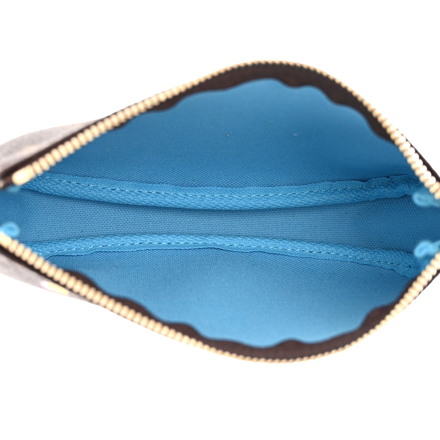 Louis Vuitton Monogram 2022 Christmas Animation Toyko Mini Pochette Accessories Blue 5 of 10