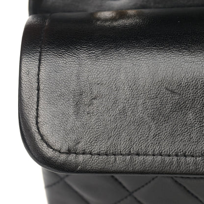Chanel Lambskin Quilted Medium Double Flap Black 12 of 16