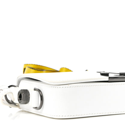Off-White Calfskin Mini Binder Clip Bag White 9 of 15