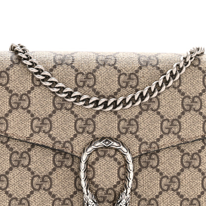 Gucci GG Supreme Monogram Mini Dionysus Chain Wallet Beige Taupe 8 of 14