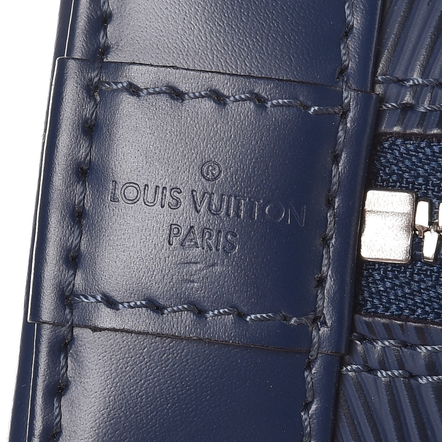 Louis Vuitton Epi Alma BB Indigo 6 of 9