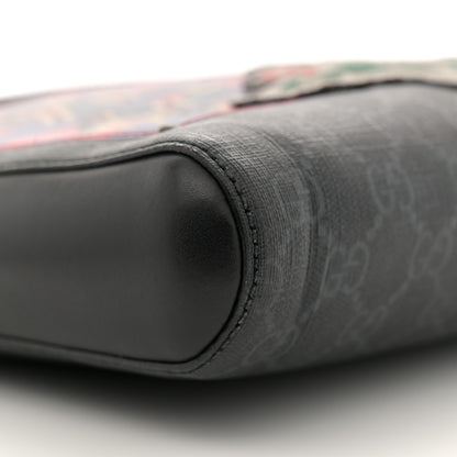 Gucci GG Supreme Monogram Night Courrier Flat Messenger Bag Black Multicolor 10 of 18