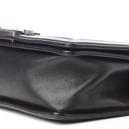 Chanel Calfskin Double Stitch Medium Boy Flap Black 9 of 11