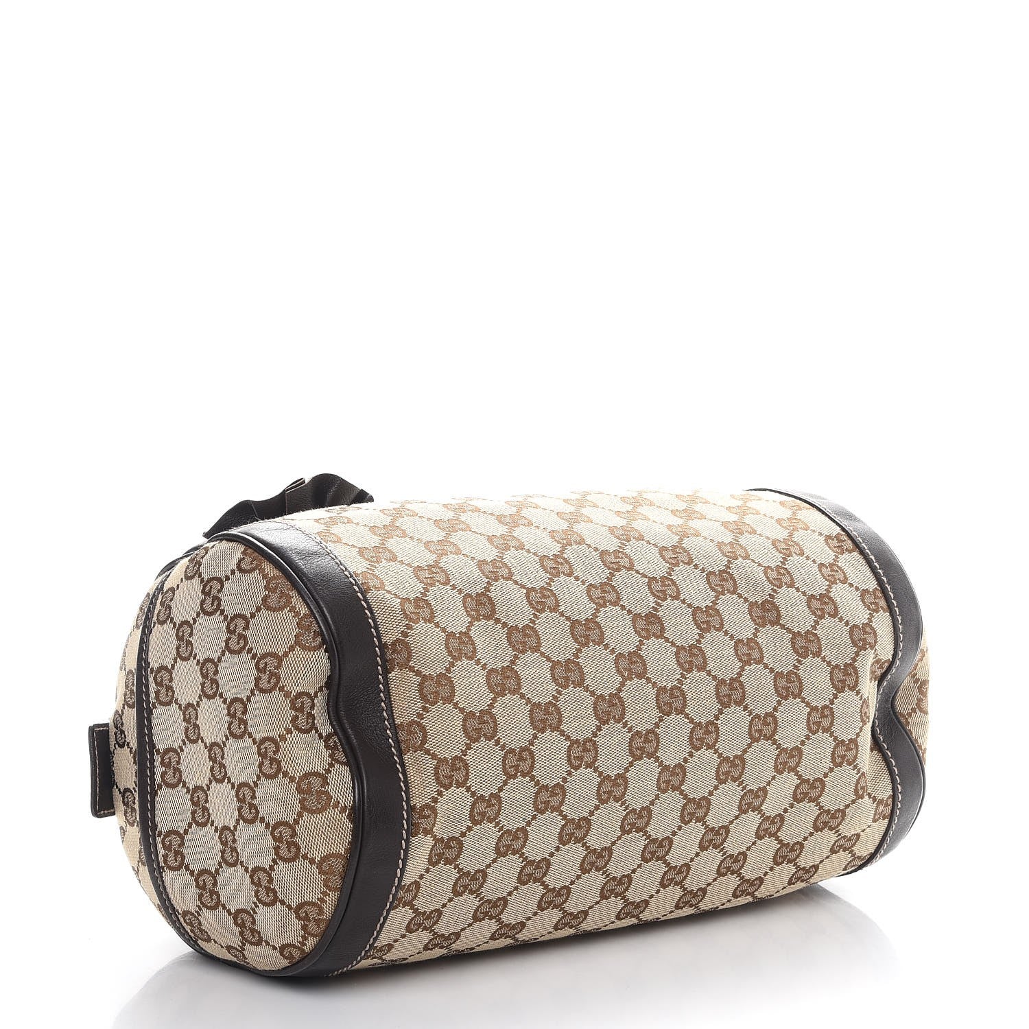 Gucci Monogram Trophy Satchel Ebony 4 of 8
