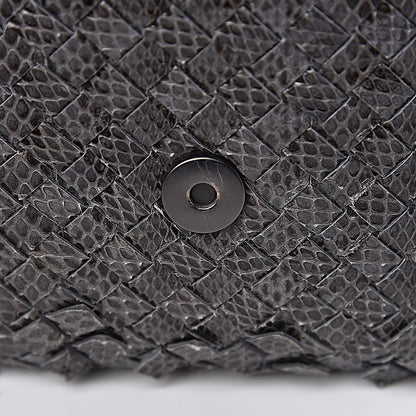 Bottega Veneta Ayers Intrecciato Baby Olimpia Light Grey 7 of 11
