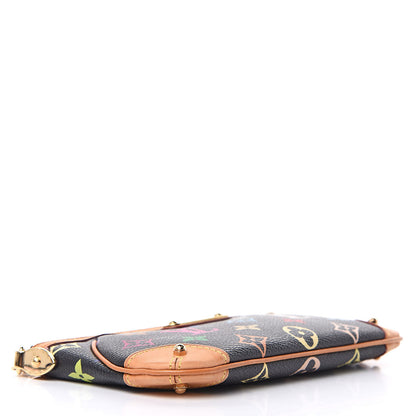 Louis Vuitton Monogram Multicolor Pochette Milla MM Black 4 of 9