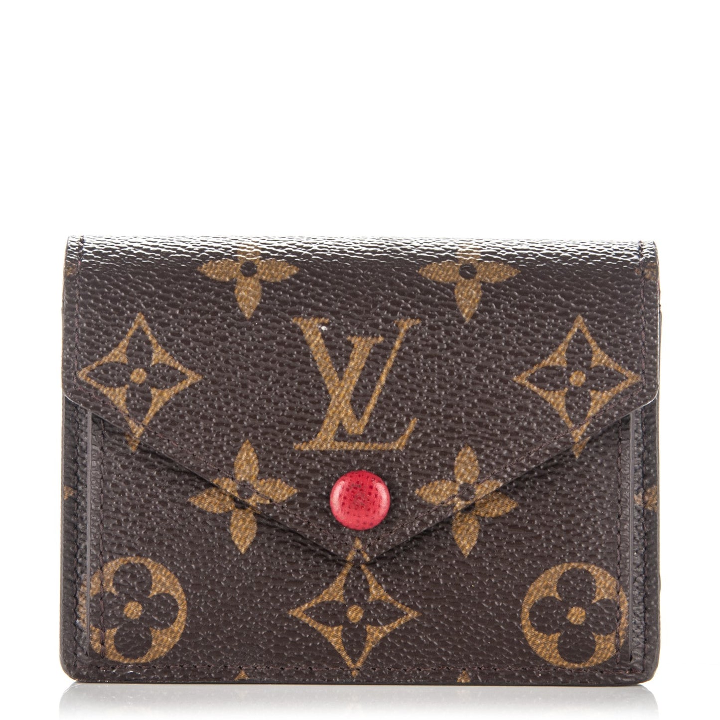 Monogram Compact Marie Wallet Rouge