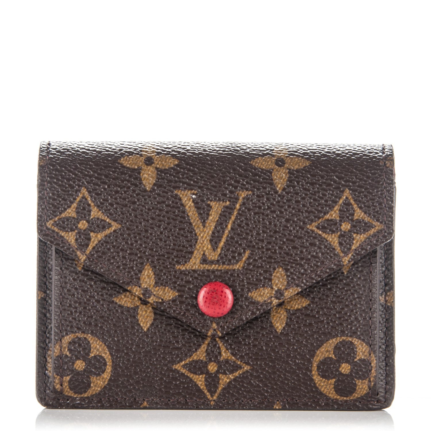 Louis Vuitton Monogram Compact Marie Wallet Rouge 1 of 7
