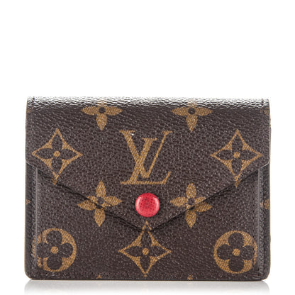 Louis Vuitton Monogram Compact Marie Wallet Rouge 1 of 7