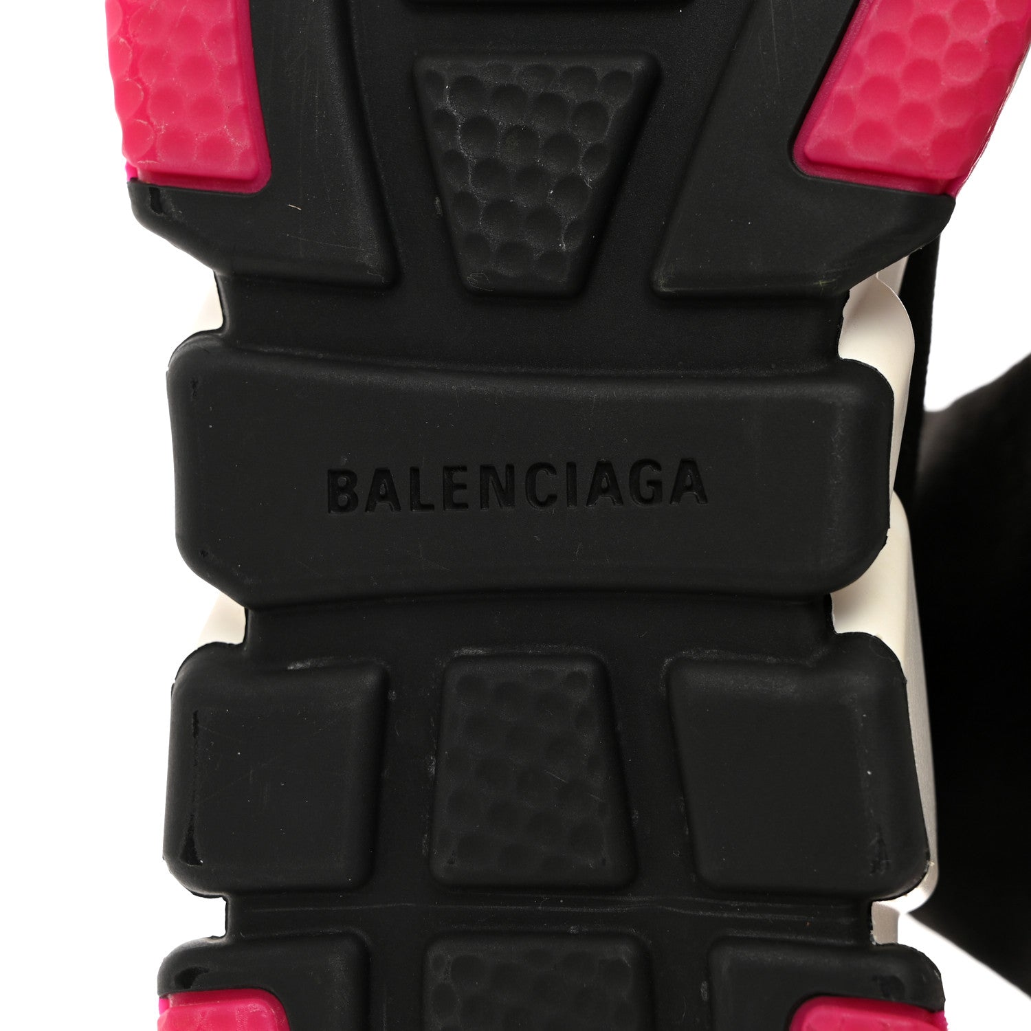 Balenciaga Neoprene Knit Womens Speed Sneakers 40 Black Pink 8 of 8