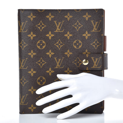 Louis Vuitton Monogram Large Ring Agenda Cover 2 of 8