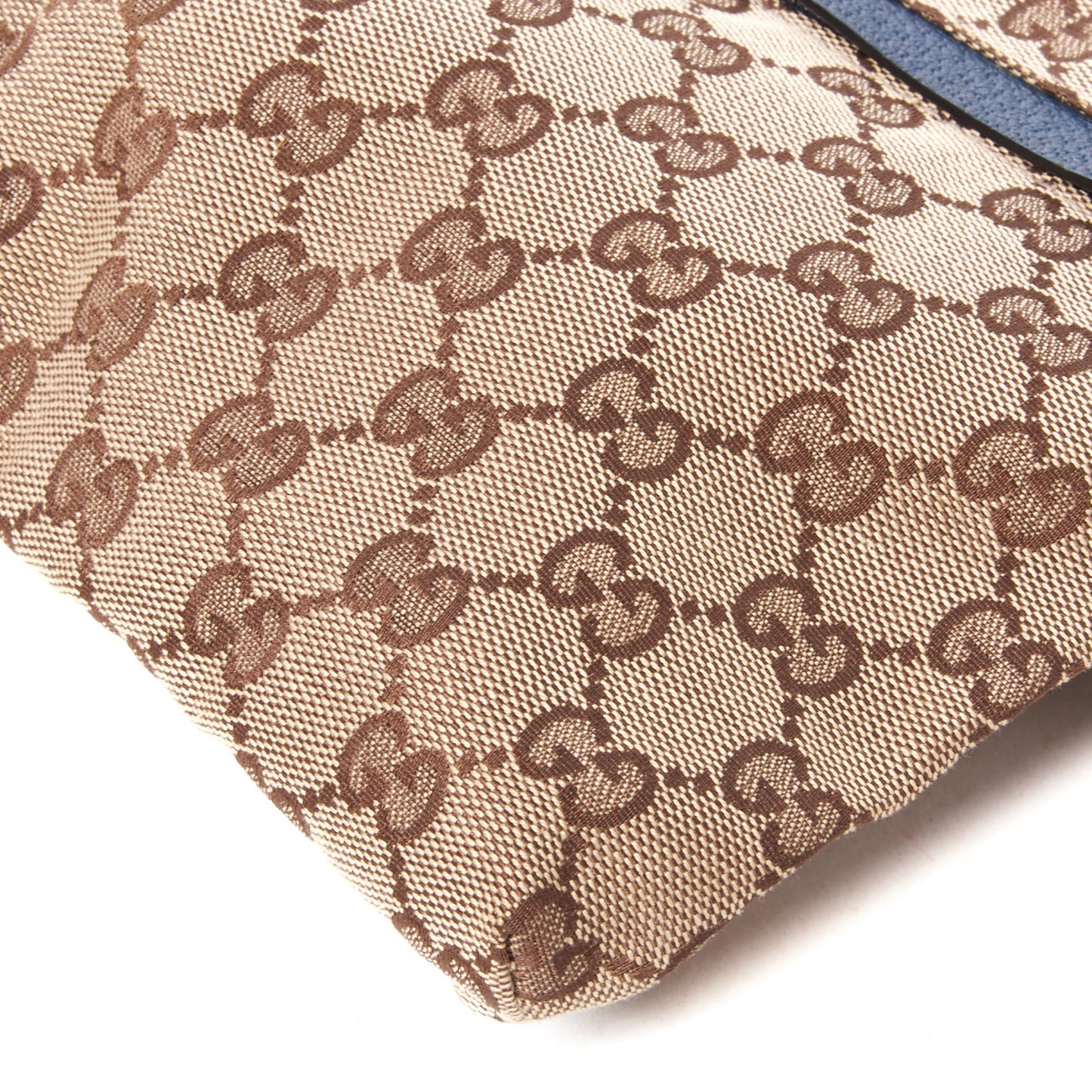 Monogram Web Belt Bag Navy