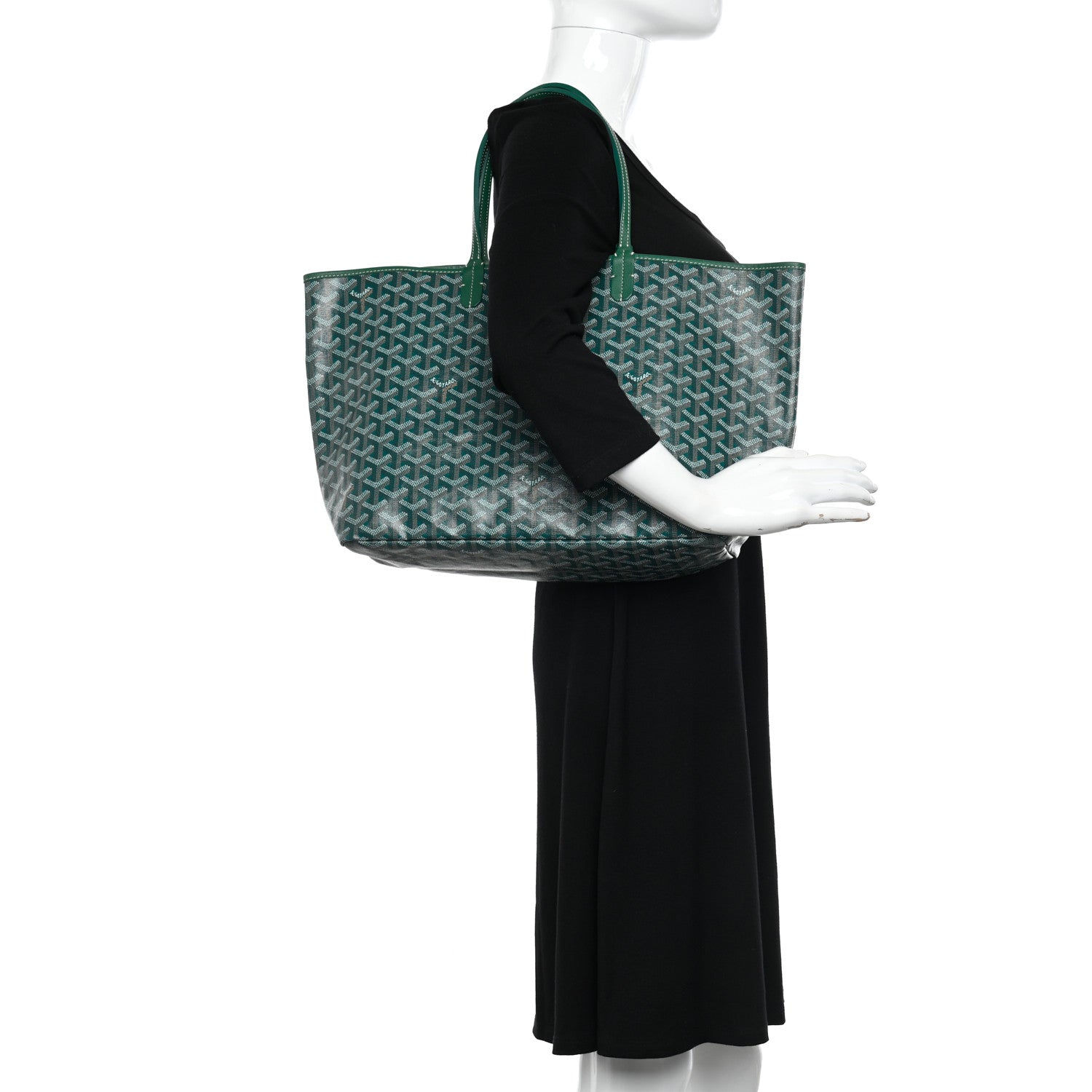 Goyard Goyardine Saint Louis PM Green 2 of 9