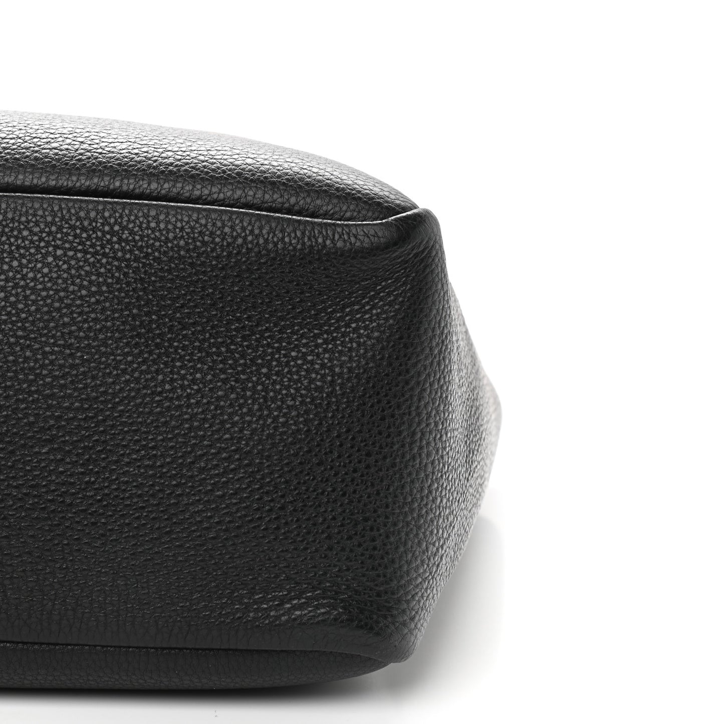 Vitello Daino Soft Large Dynamique Tote Black