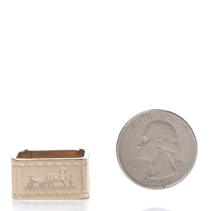 Hermes Permabrass Bolduc Scarf Ring 2 of 4