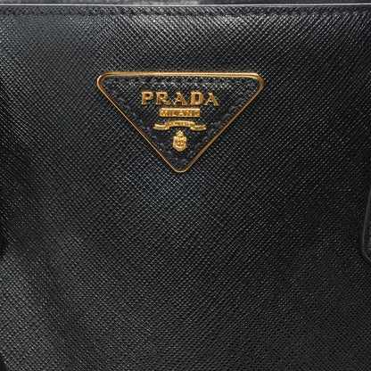 Prada Saffiano Lux Large Tote Nero Black 5 of 9