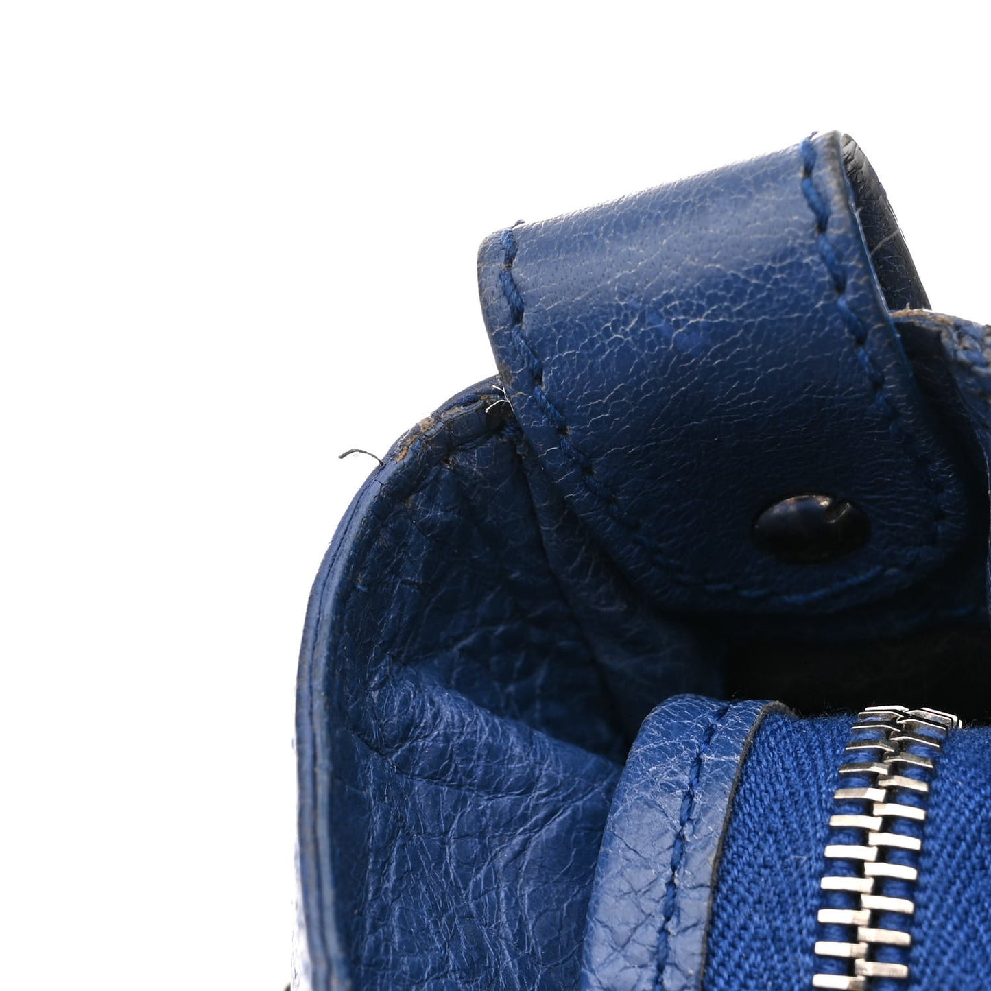 Agneau Giant 12 Silver Hardware Velo Bleu Glacier